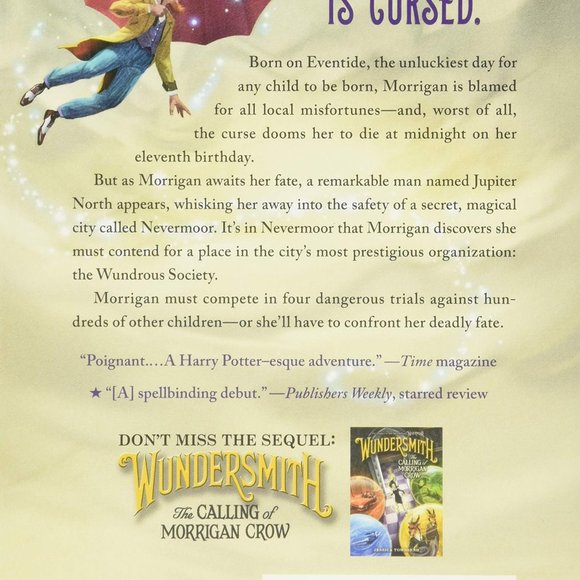 NEVERMOOR THE TRIALS OF MORRIGAN CROW  BOOK - Picture 3 of 4